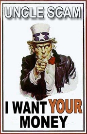 Uncle Scam Wants Your Money!