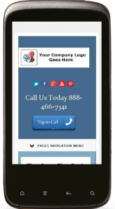 small business mobile phone website design